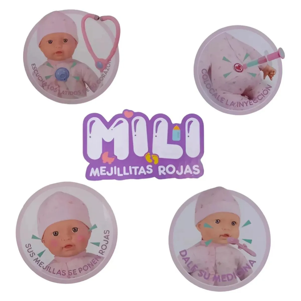 PICCOLA BABY - Muñeca Enfermita Piccola Baby