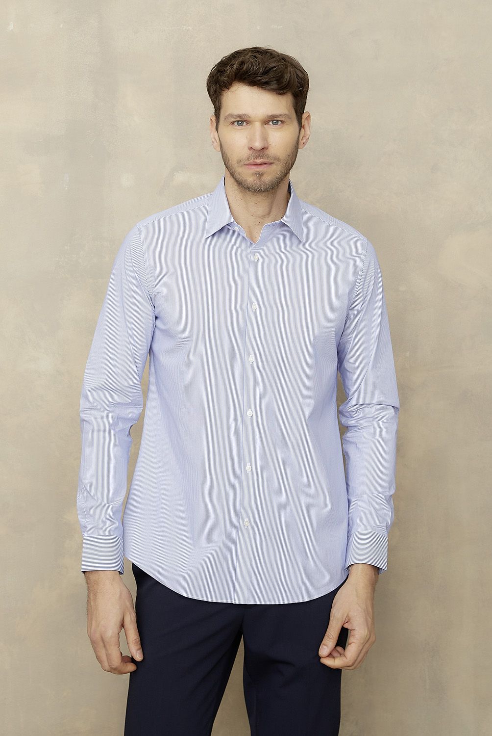 WOLF&HANK - Camisa de Vestir Algodón Wolf&Hank Hombre