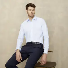 WOLF&HANK - Camisa de Vestir Algodón Hombre