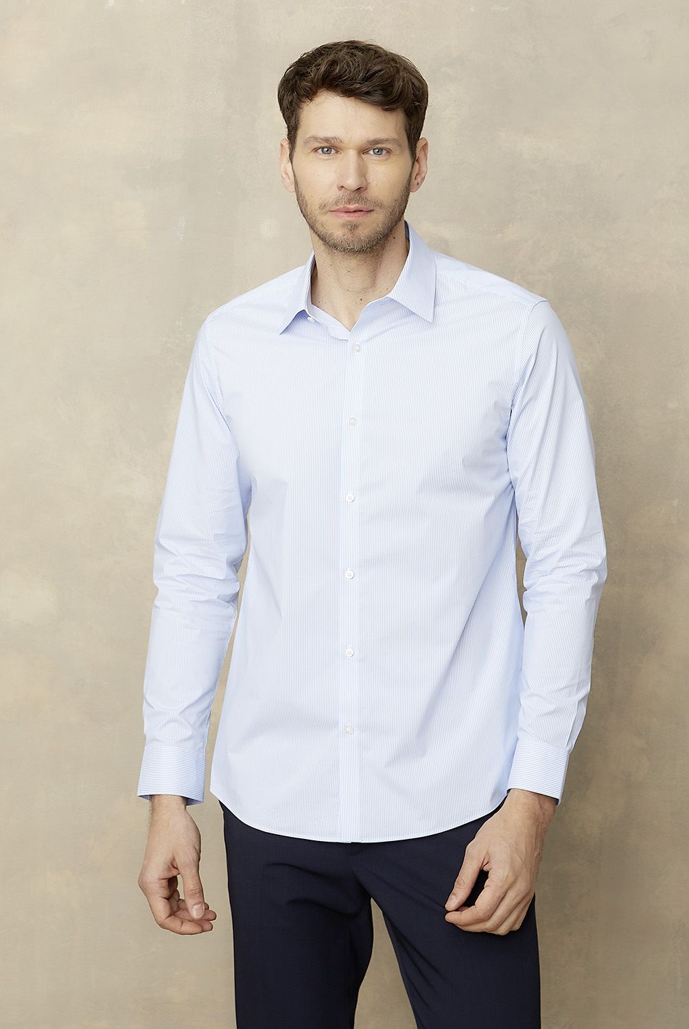 WOLF&HANK - Camisa de Vestir Algodón Wolf&Hank Hombre