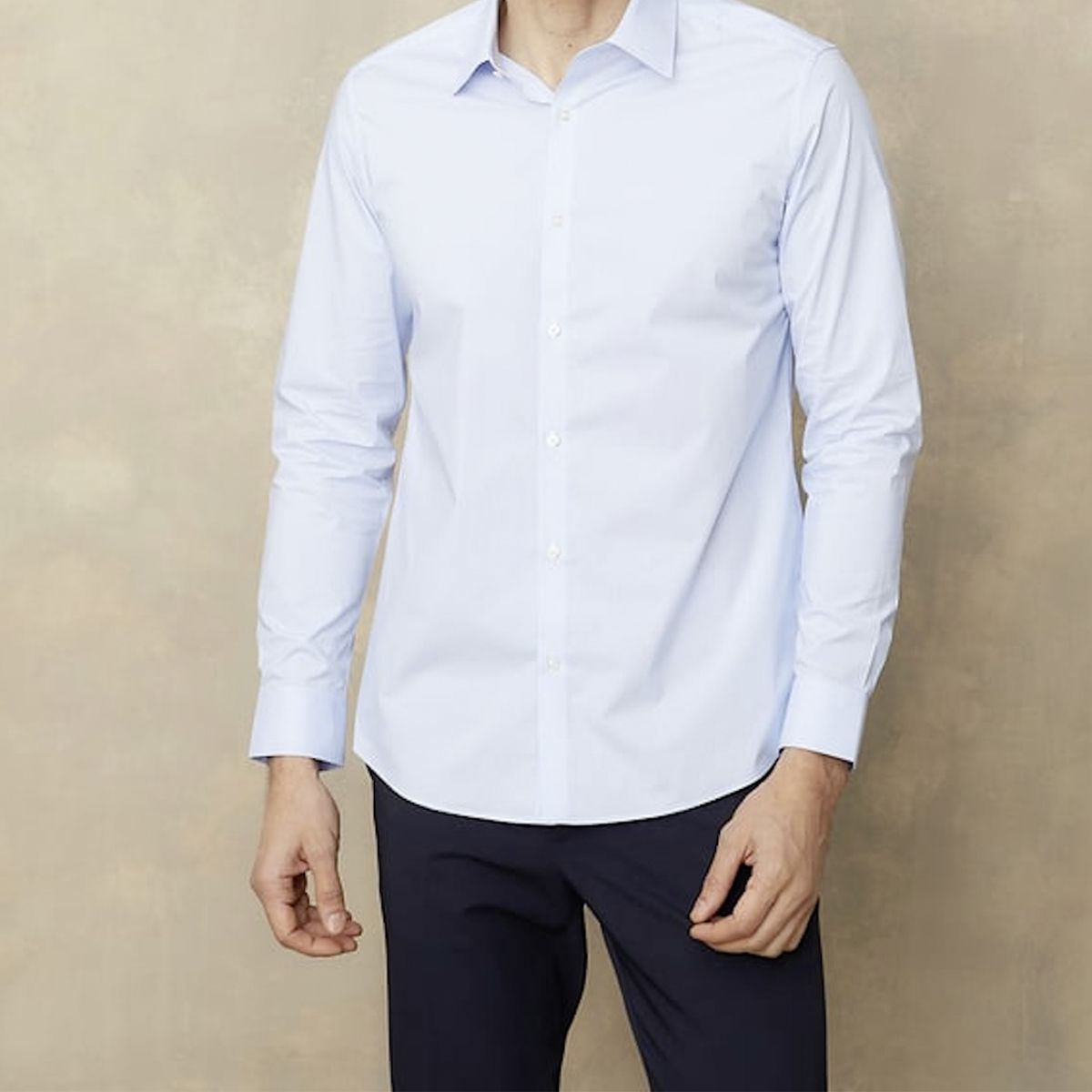 WOLF&HANK - Camisa de Vestir Algodón Hombre Wolf&Hank