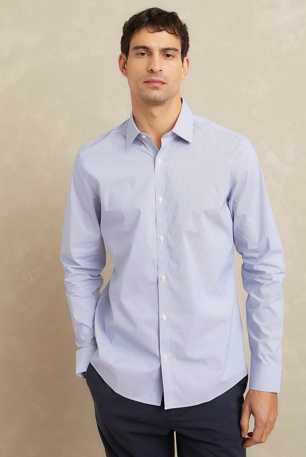WOLF&HANK - Camisa de Vestir Algodón Wolf&Hank Hombre