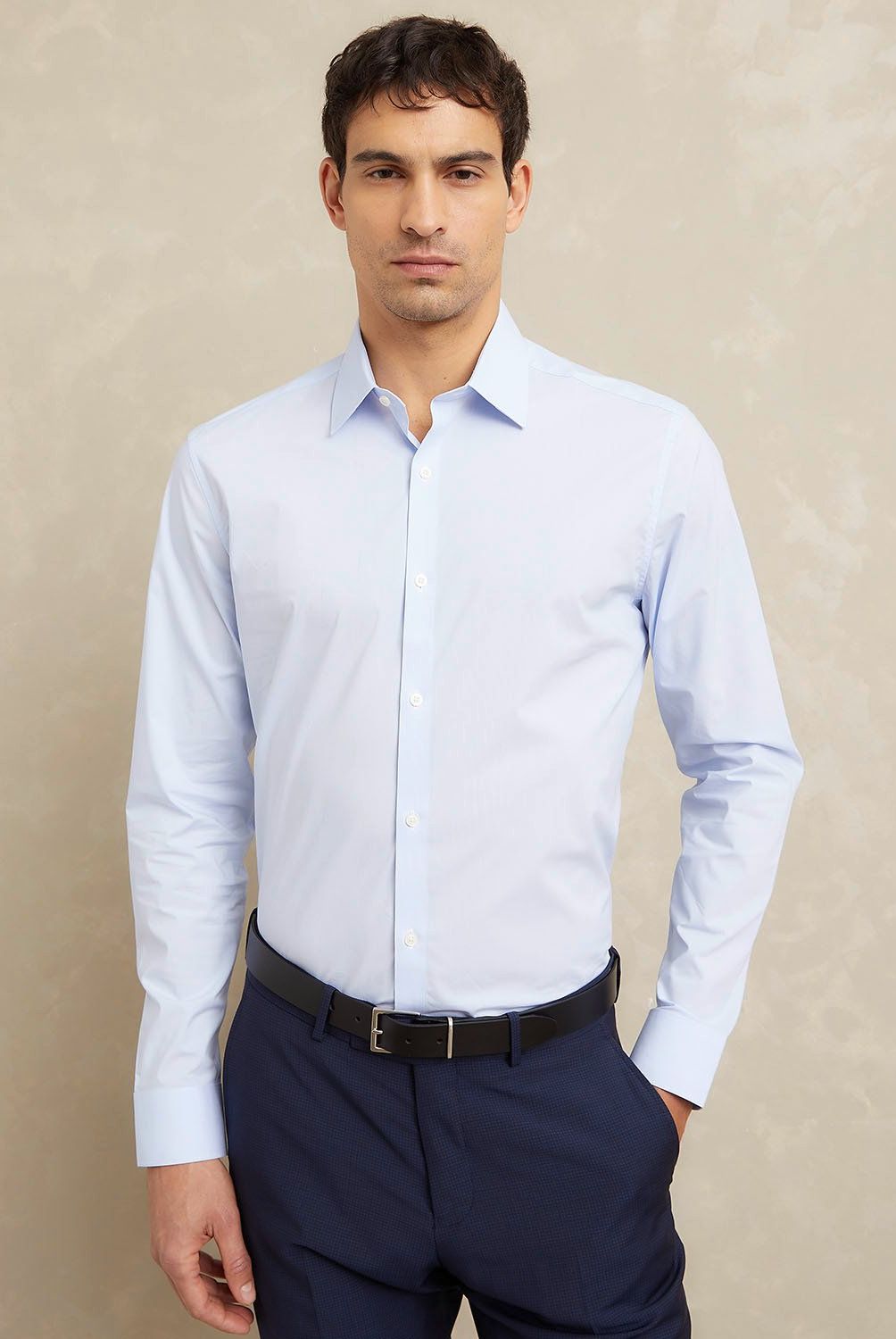 WOLF&HANK - Camisa de Vestir Algodón Wolf&Hank Hombre