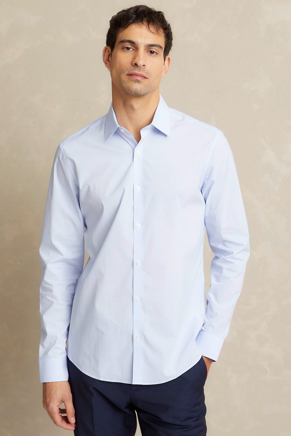 WOLF&HANK - Camisa de Vestir Algodón Wolf&Hank Hombre
