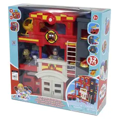 TINY KIDDOM - Set Estación de Bombero