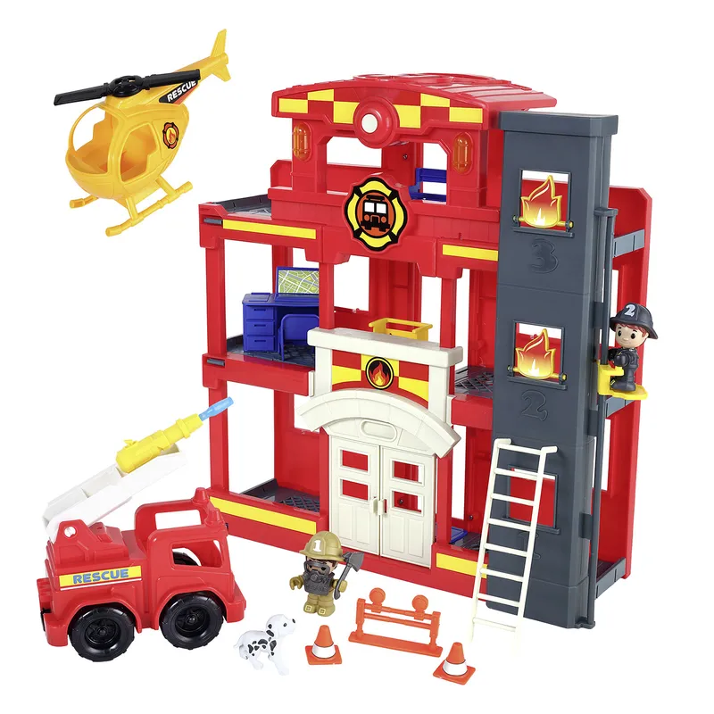 TINY KIDDOM - Set Estación de Bombero Tiny Kiddom