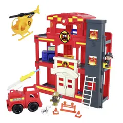 TINY KIDDOM - Set Estación de Bombero