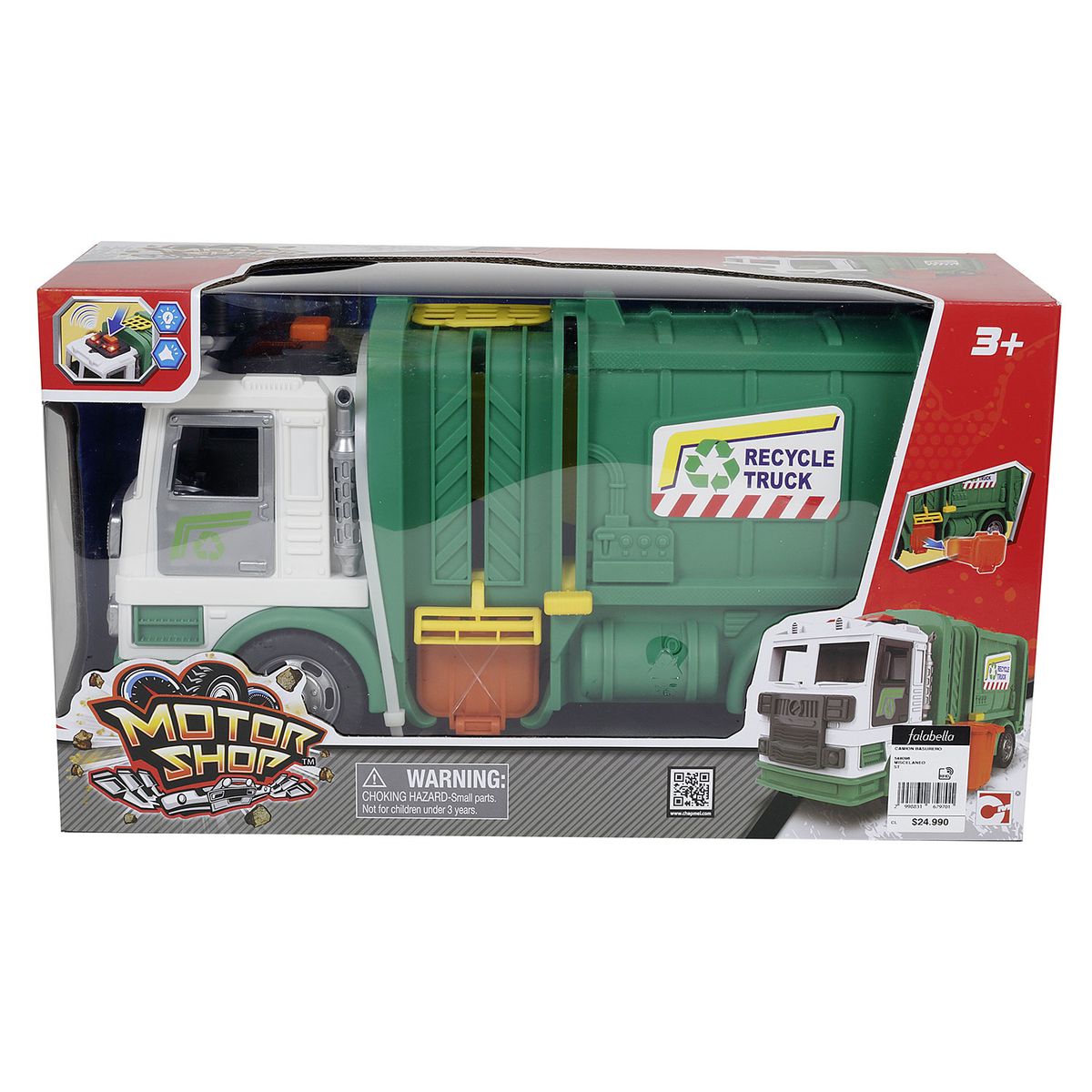 MOTOR SHOP - Camión de Reciclaje Motor Shop