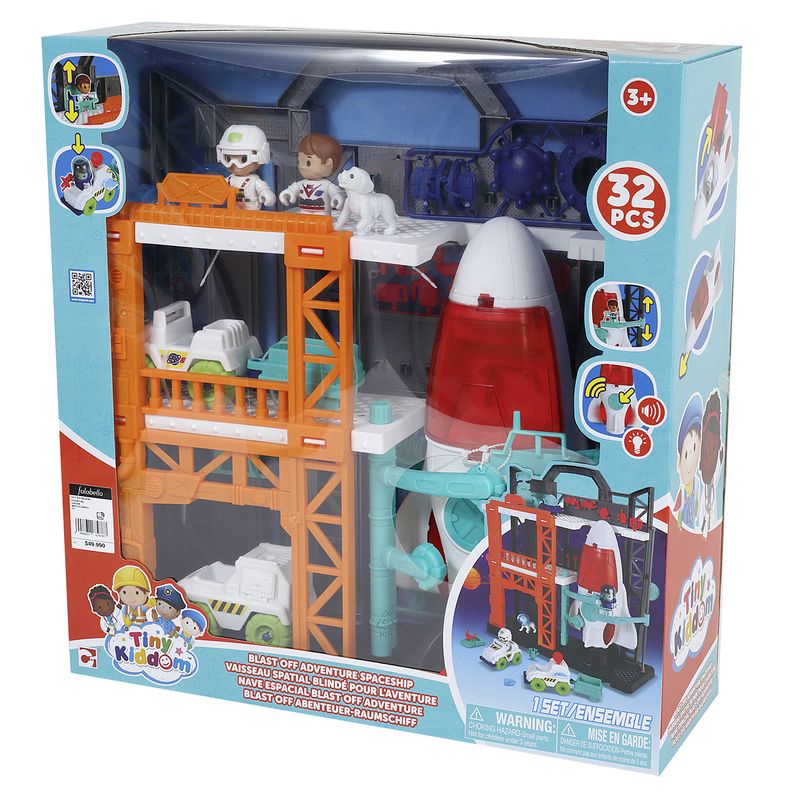 TINY KIDDOM - Set Estación Espacial Tiny Kiddom