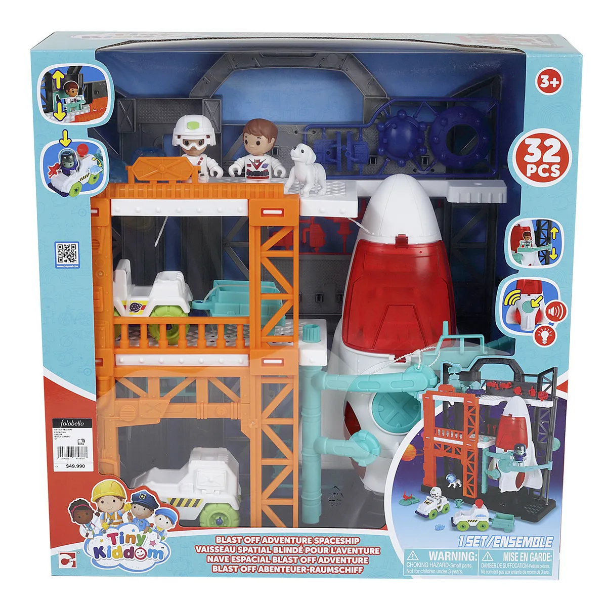 TINY KIDDOM - Set Estación Espacial Tiny Kiddom