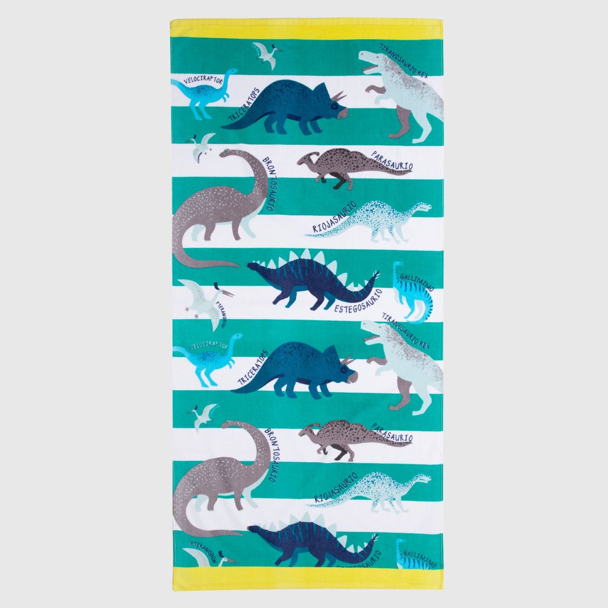 MICA KIDS - Toalla Playa Infantil Triceraptops Mica Kids