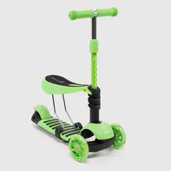 SCOOP - Scooter 2 en 1 Infantil Verde