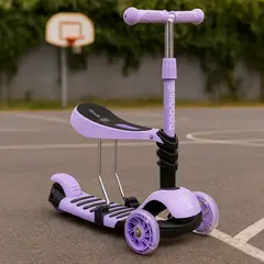 SCOOP - Scooter 2 en 1 Morado