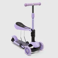 SCOOP - Scooter 2 en 1 Morado