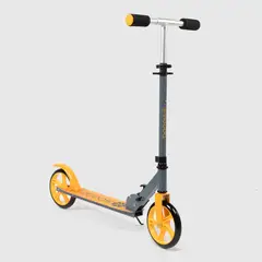 SCOOP - Scooter Infantil Llanta Grande Aluminio Gris Y Naranja