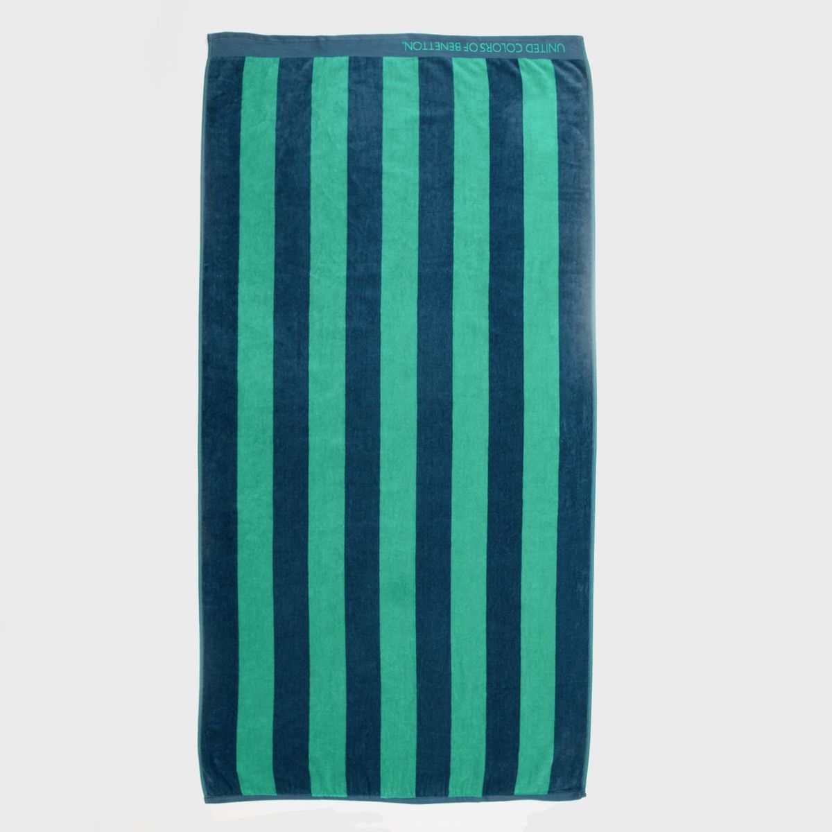 BENETTON - Toalla De Playa Jac Rayas Azul 80X160 Cm Benetton