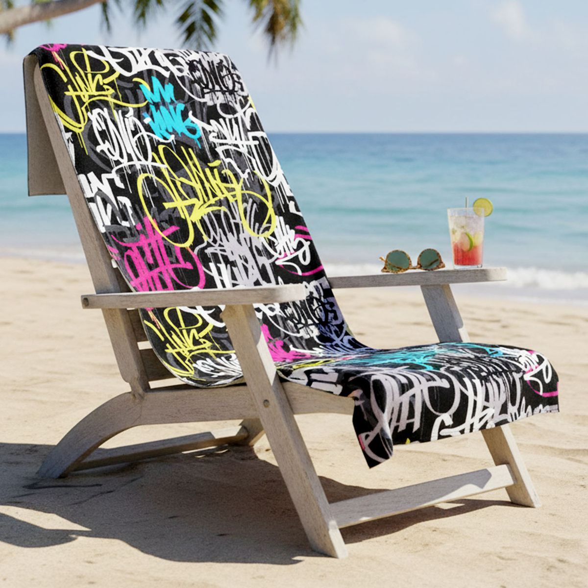 AMBIENTA - Toalla De Playa Graffiti 275 G Ambienta