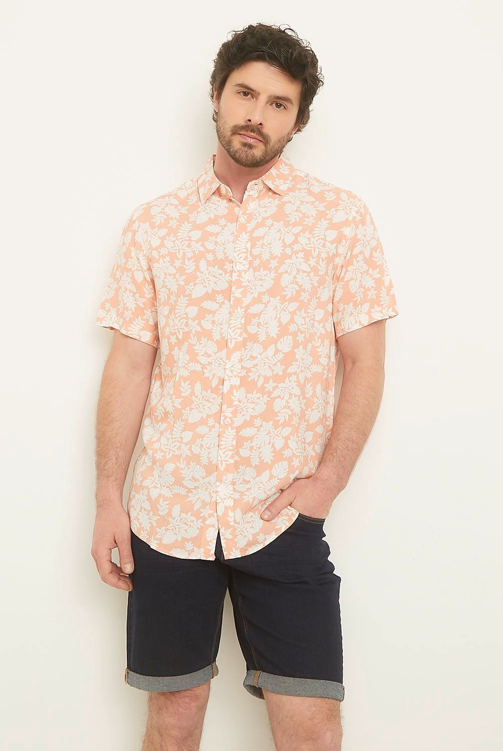 NEWPORT - Camisa Manga Corta Hombre Newport