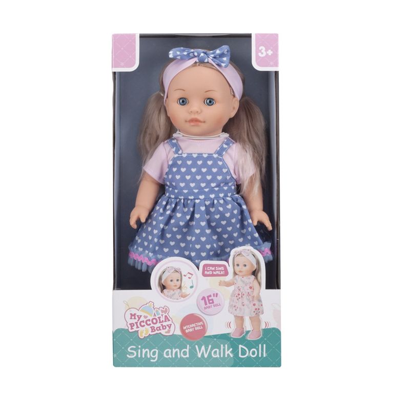 PICCOLA BABY - Muñeca Camina Y Canta Piccola Baby