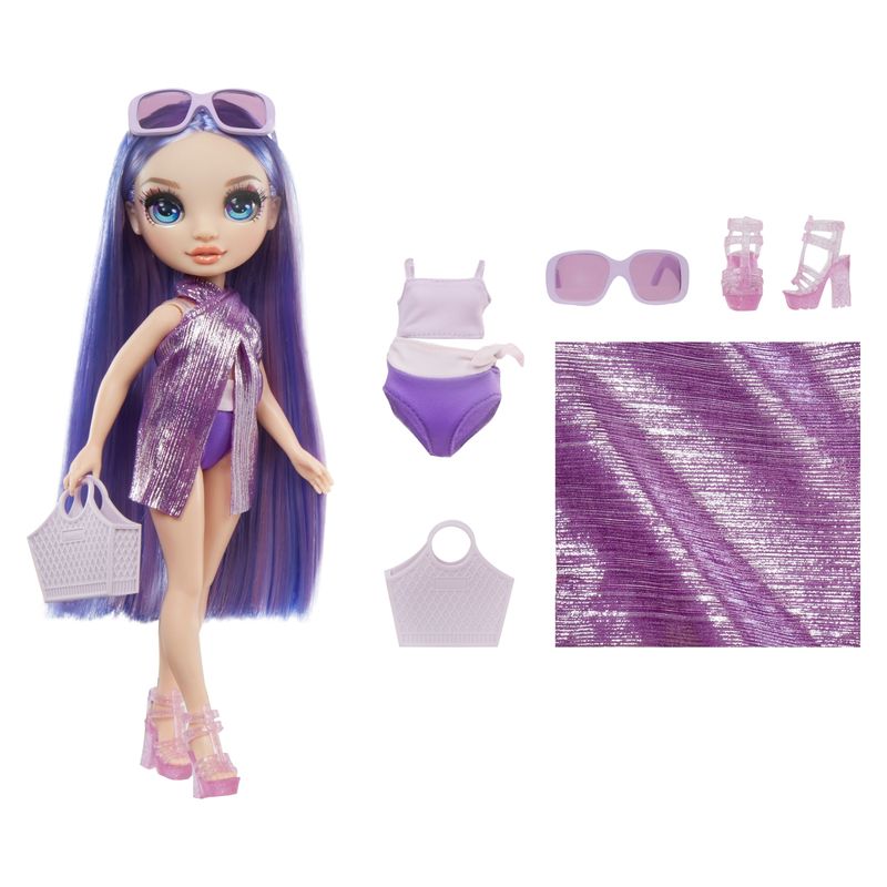 RAINBOW HIGH - Swim Style Violet Rainbow High