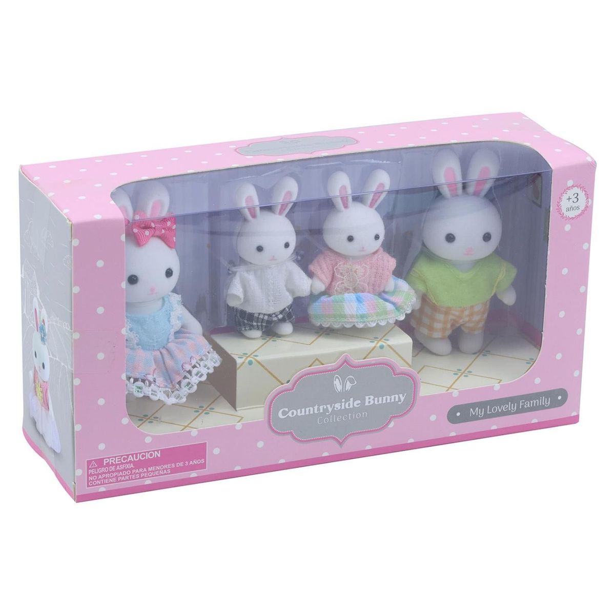 KIDS N PLAY - Ternurines Pack Familia Conejos Kids N Play