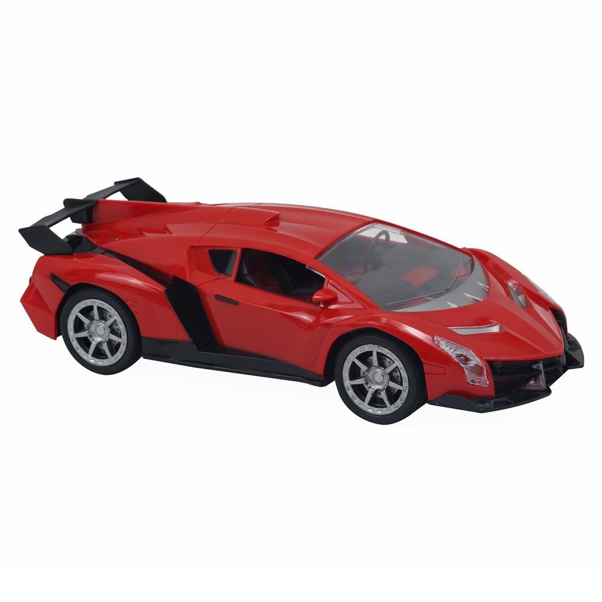 KIDS N PLAY - Auto Escala 1:18 Deportivo De Juguete A Control Remoto Rojo Kids N Play