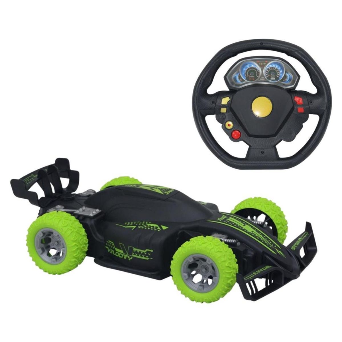 KIDS N PLAY - Auto De Juguete A Control Remoto Buggy Verde Kids N Play