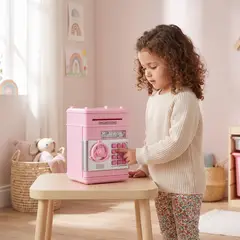 KIDS N PLAY - Caja Fuerte Rosada