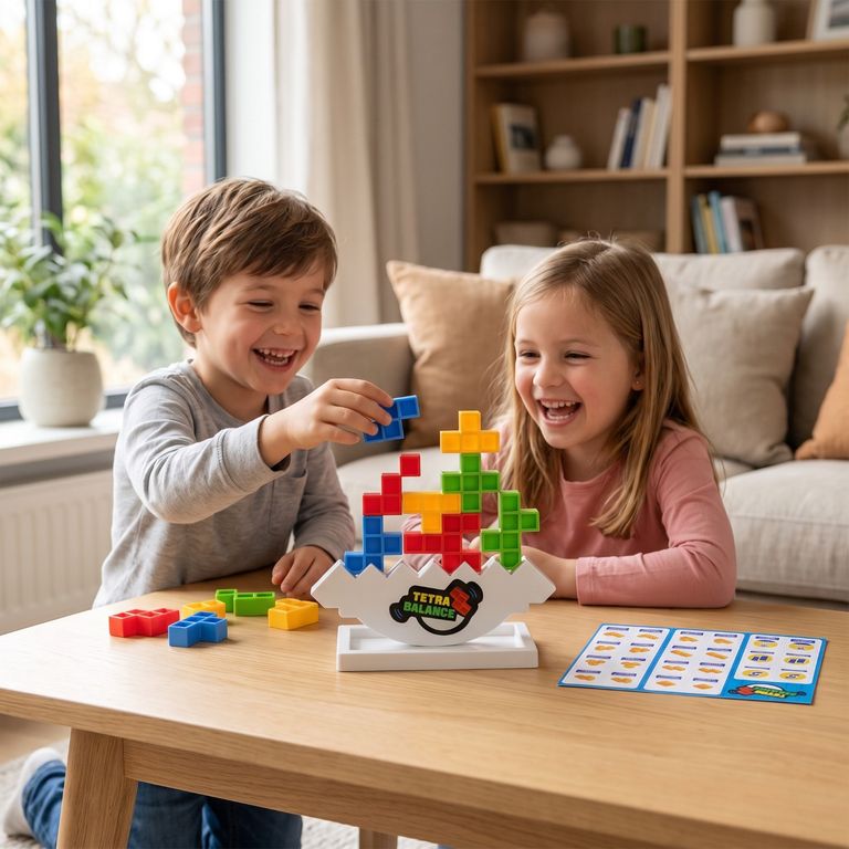 KIDS N PLAY Juego de Mesa Tetra Balance