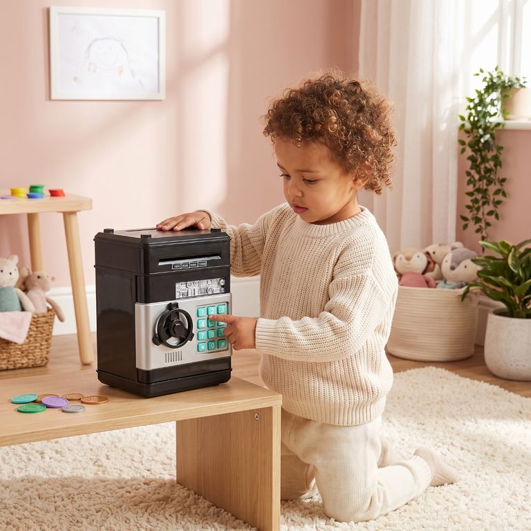 KIDS N PLAY Caja Fuerte Negra