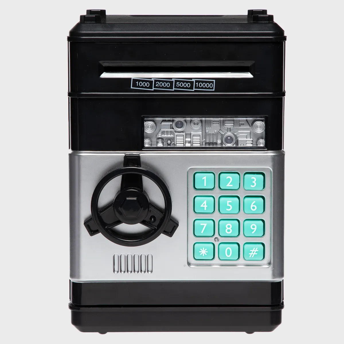 KIDS N PLAY - Caja Fuerte Negra Kids N Play