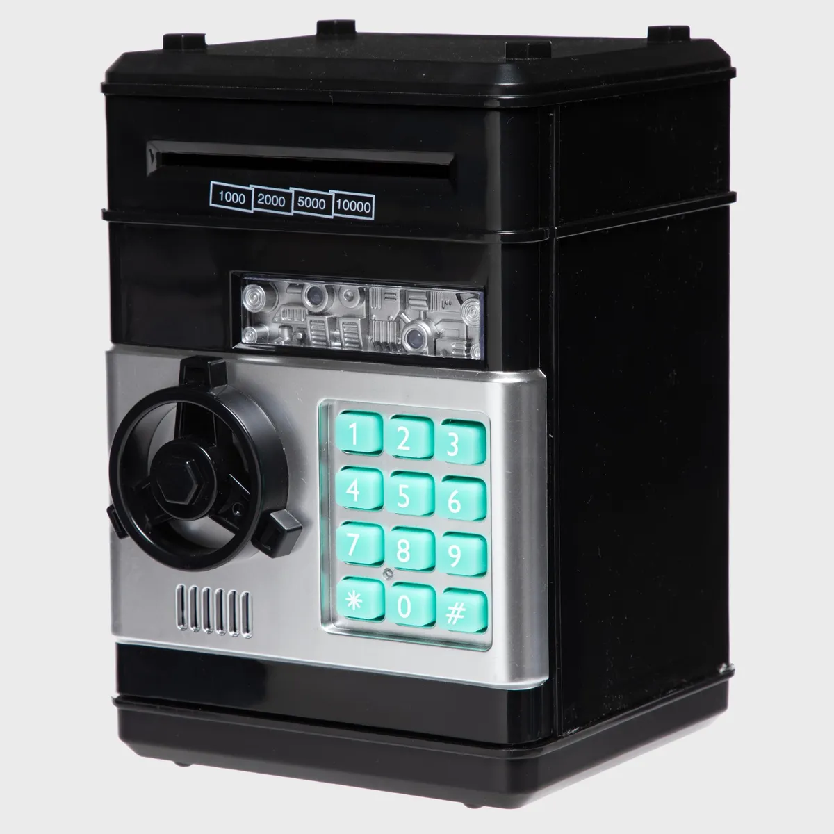 KIDS N PLAY - Caja Fuerte Negra Kids N Play