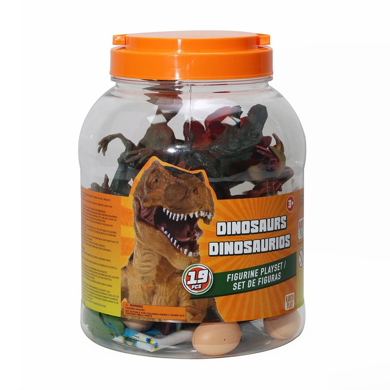 KIDS N PLAY - Balde Con Dinosaurios Kids N Play
