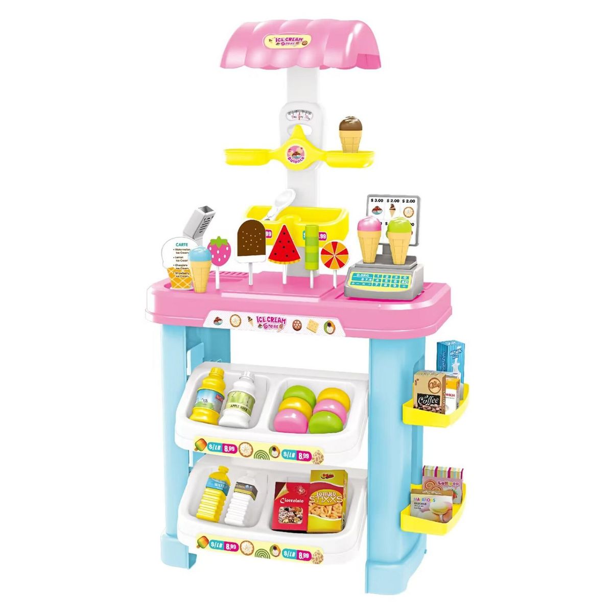 KIDS N PLAY - Tienda De Helados De Juguete 48 Piezas Kids N Play