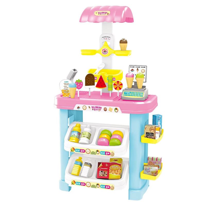 KIDS N PLAY - Tienda De Helados De Juguete 48 Piezas Kids N Play