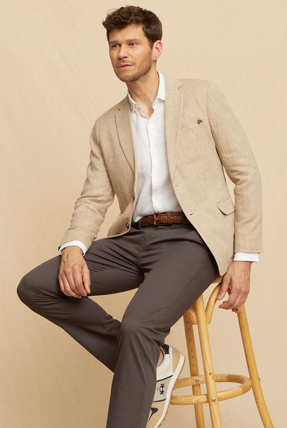 LA MARTINA - Blazer Lino Hombre La Martina