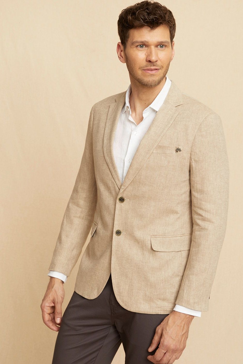 LA MARTINA - Blazer Lino Hombre La Martina