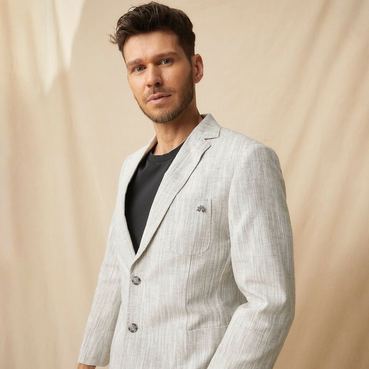 LA MARTINA - Blazer Lino Hombre La Martina