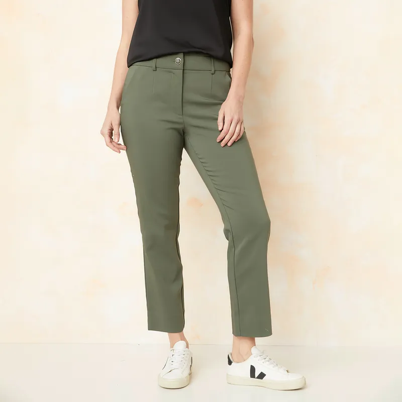 S COCCI - Pantalón Slim Tiro Alto Mujer S.Cocci