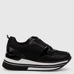 APOLOGY - Zapatillas Urbanas Reginda Mujer Negras