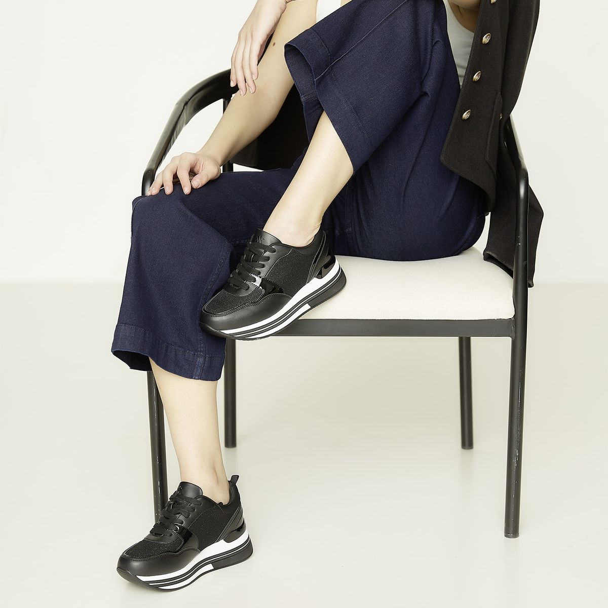 APOLOGY - Zapatillas Urbanas Apology Reginda Mujer Negras