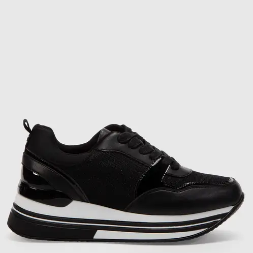 APOLOGY - Zapatillas Urbanas Reginda Mujer Negras