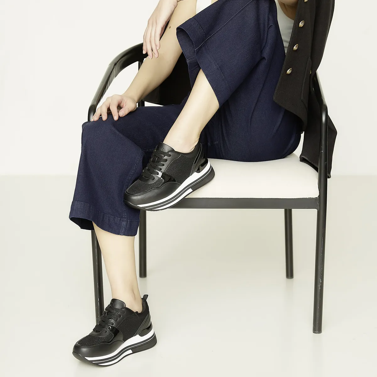 APOLOGY - Zapatillas Urbanas Apology Reginda Mujer Negras