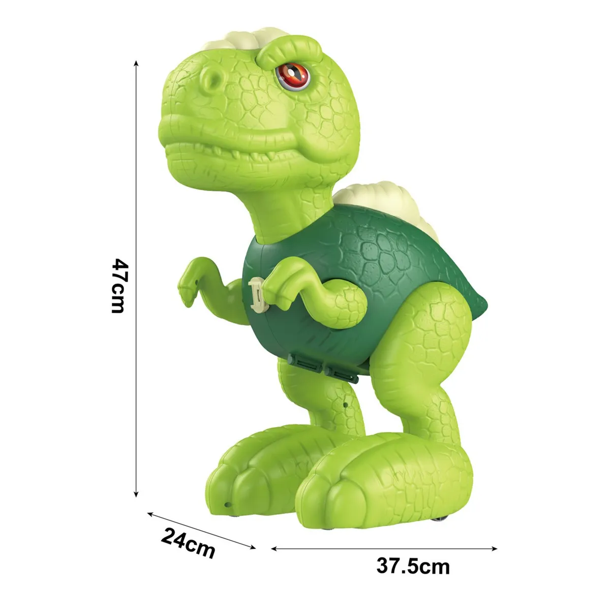 OTSIXE - Set Dinosaurio Verde Con Dinos Al Interior Otsixe