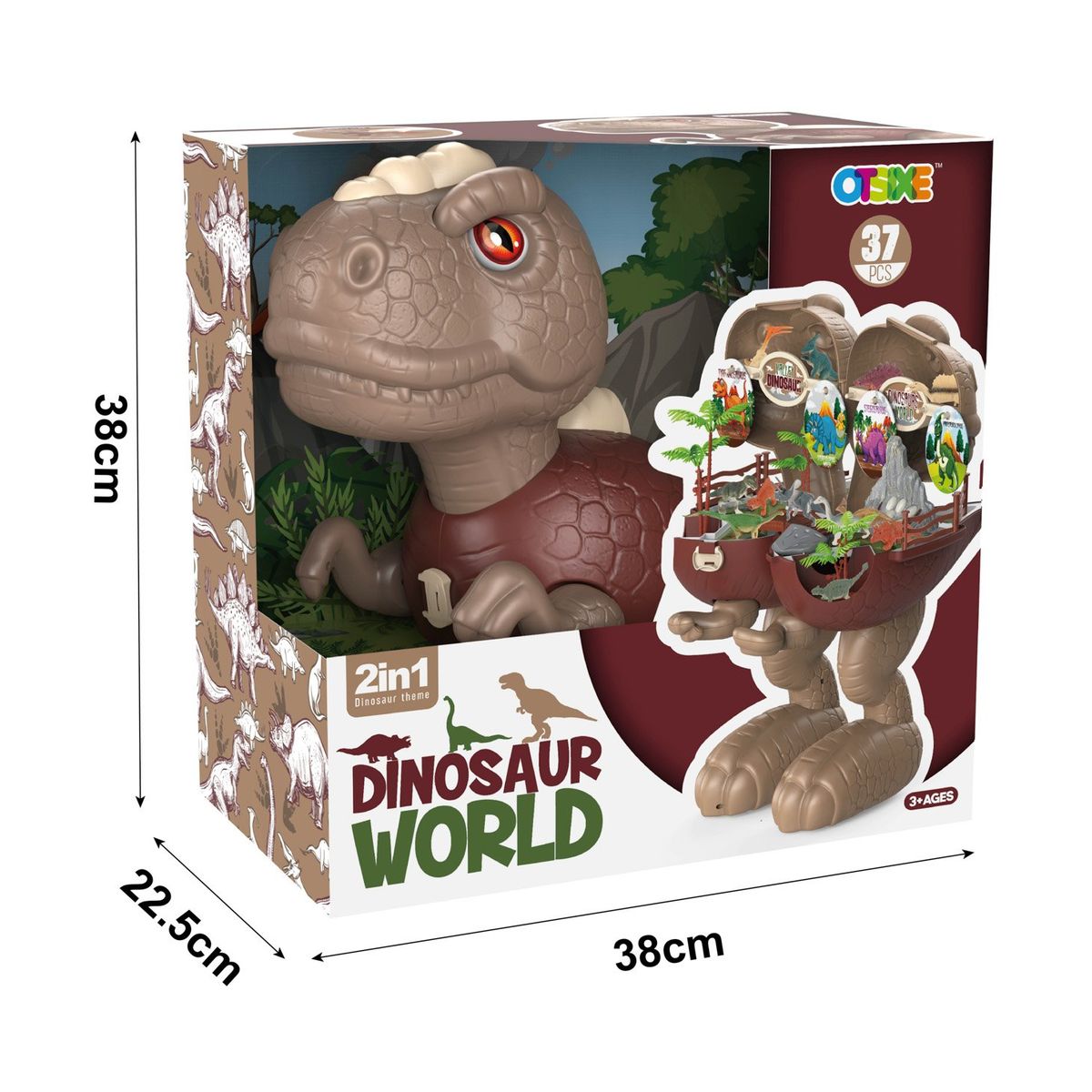 OTSIXE - Set Dinosaurio Café Con Dinos Al Interior Otsixe