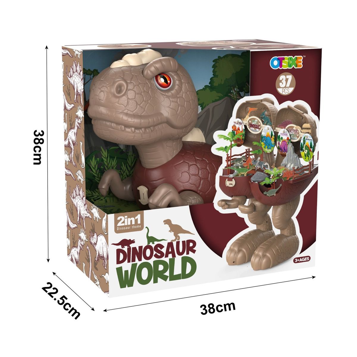 OTSIXE - Set Dinosaurio Café Con Dinos Al Interior Otsixe