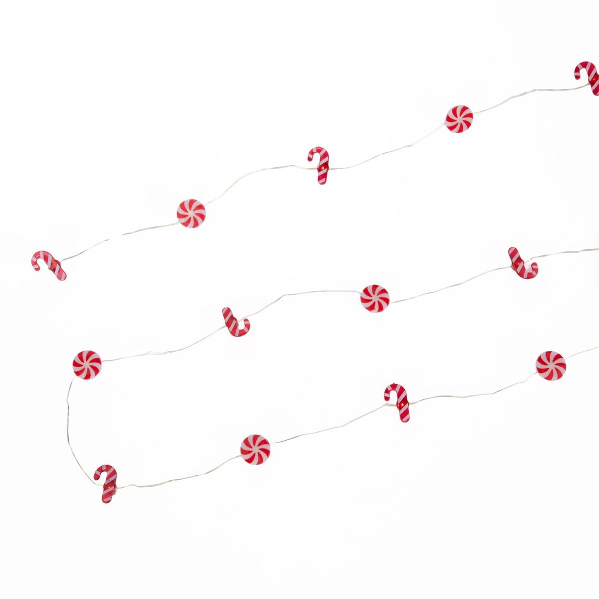 MICA - Guirnalda De Luces Led De Dulces Navideños 330 Cm Adorno Navidad Mica