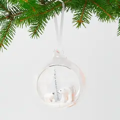 MICA - Bola Esfera Colgante Navidad Árbol Osos 12 Cm