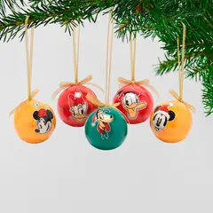 DISNEY - Set 6 Bolas Esferas Colgantes Para Árbol De Navidad