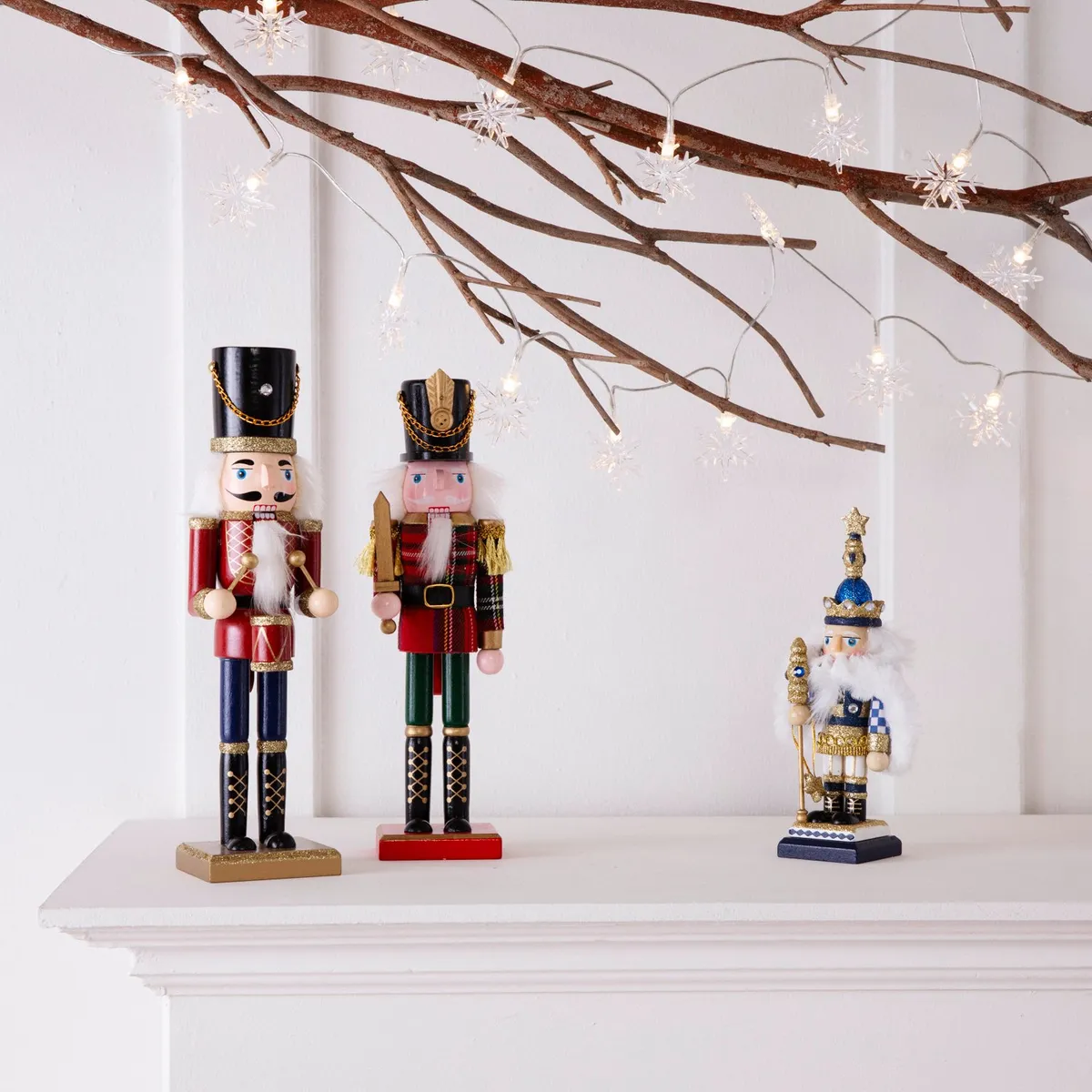 MICA - Cascanuez Con Tambor 30 Cm Adorno Navidad Mica